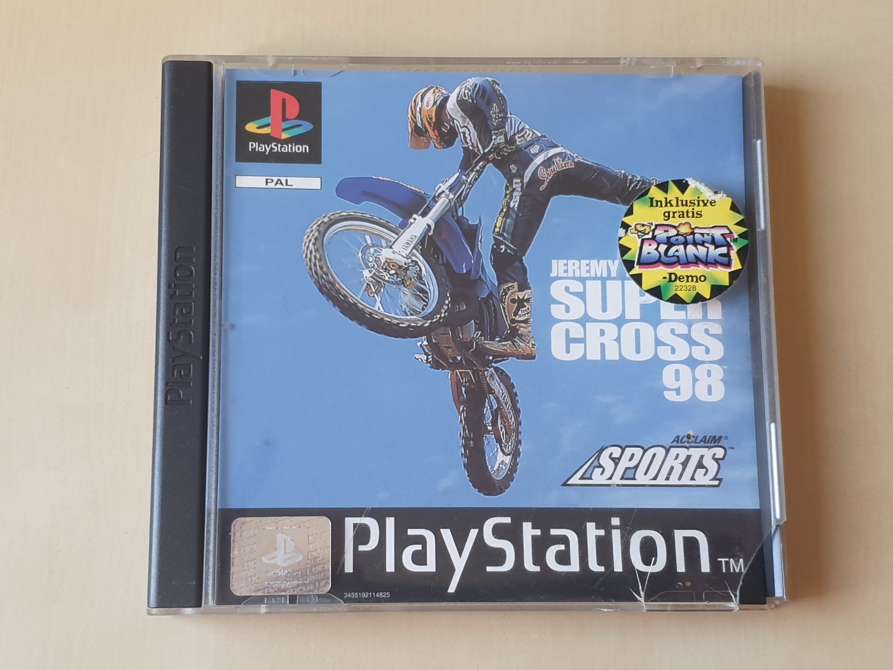 Sony Giochi: Jeremy McGarth Supercross 98 – Usato da Stansstad venduto da collectorsshop