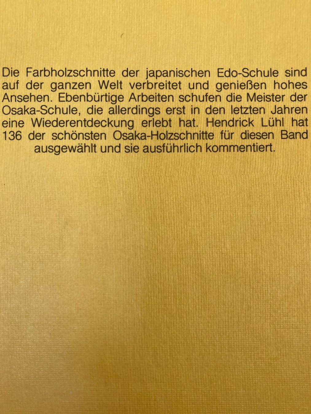 Bücher: Osaka Holzschnitte,  Japan – Gebraucht aus Baden von Yoyo1 3