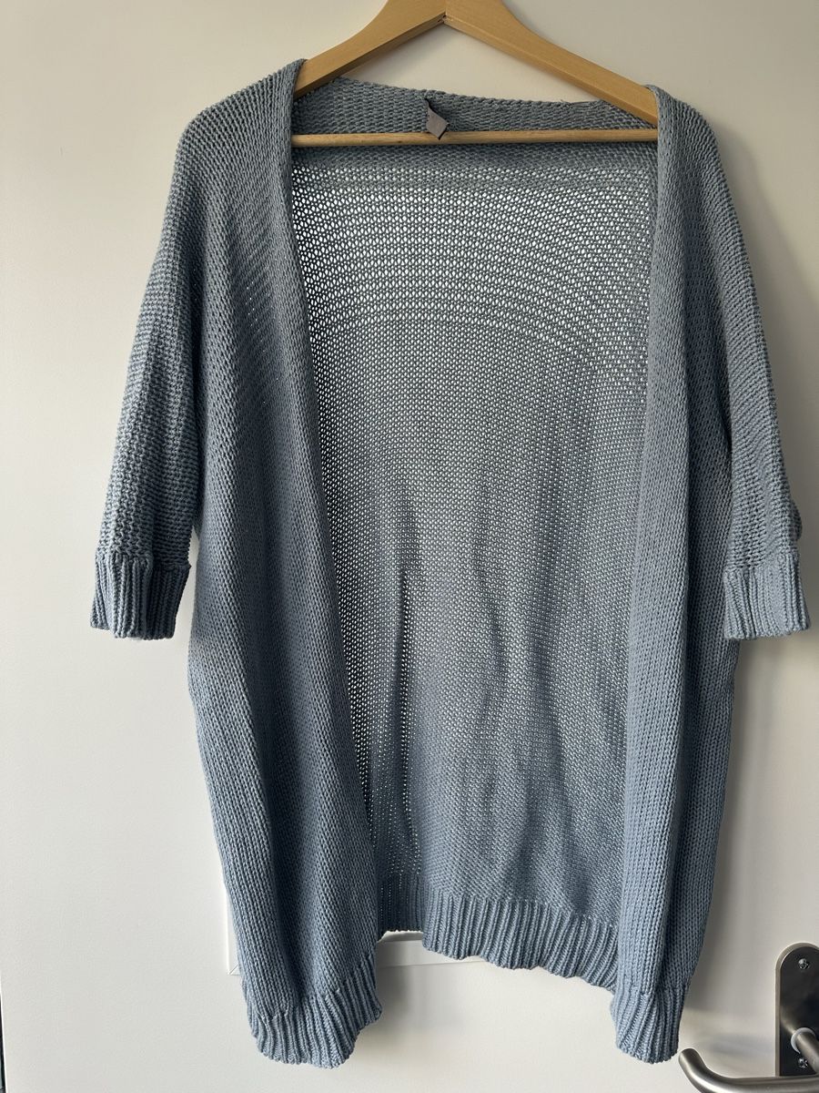 Giacche: FFC Strickjacke dreiviertelarm hellblau Gr L – Usato da Unterengstringen venduto da Homeseller