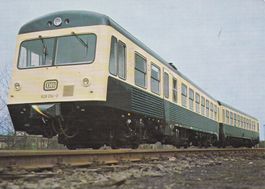 Deutschland DB Deutsche Bundesbahn Diesel Triebwagen VT 628