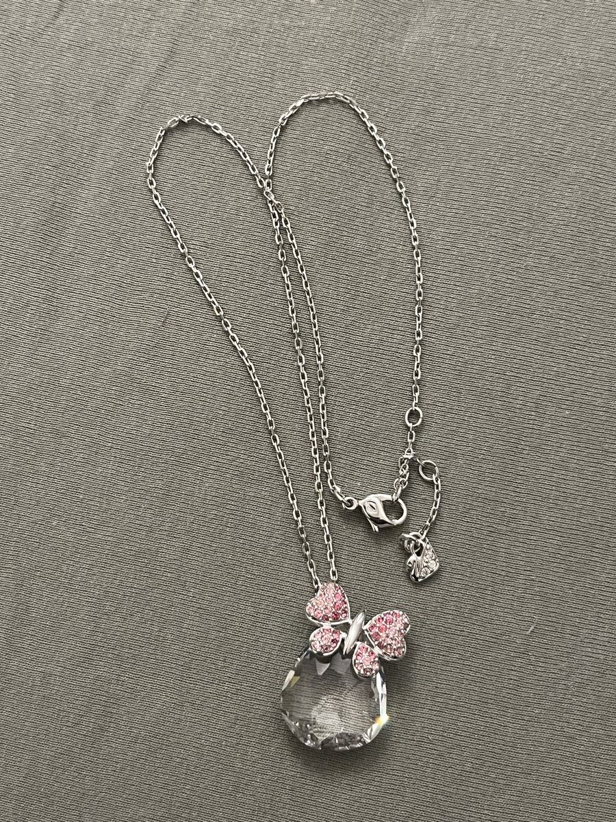 Swarovski Catenine: Collier Swarovski papillon et cristal – Nuovo (secondo la descrizione) da Bellevue venduto da ram_96hc 1
