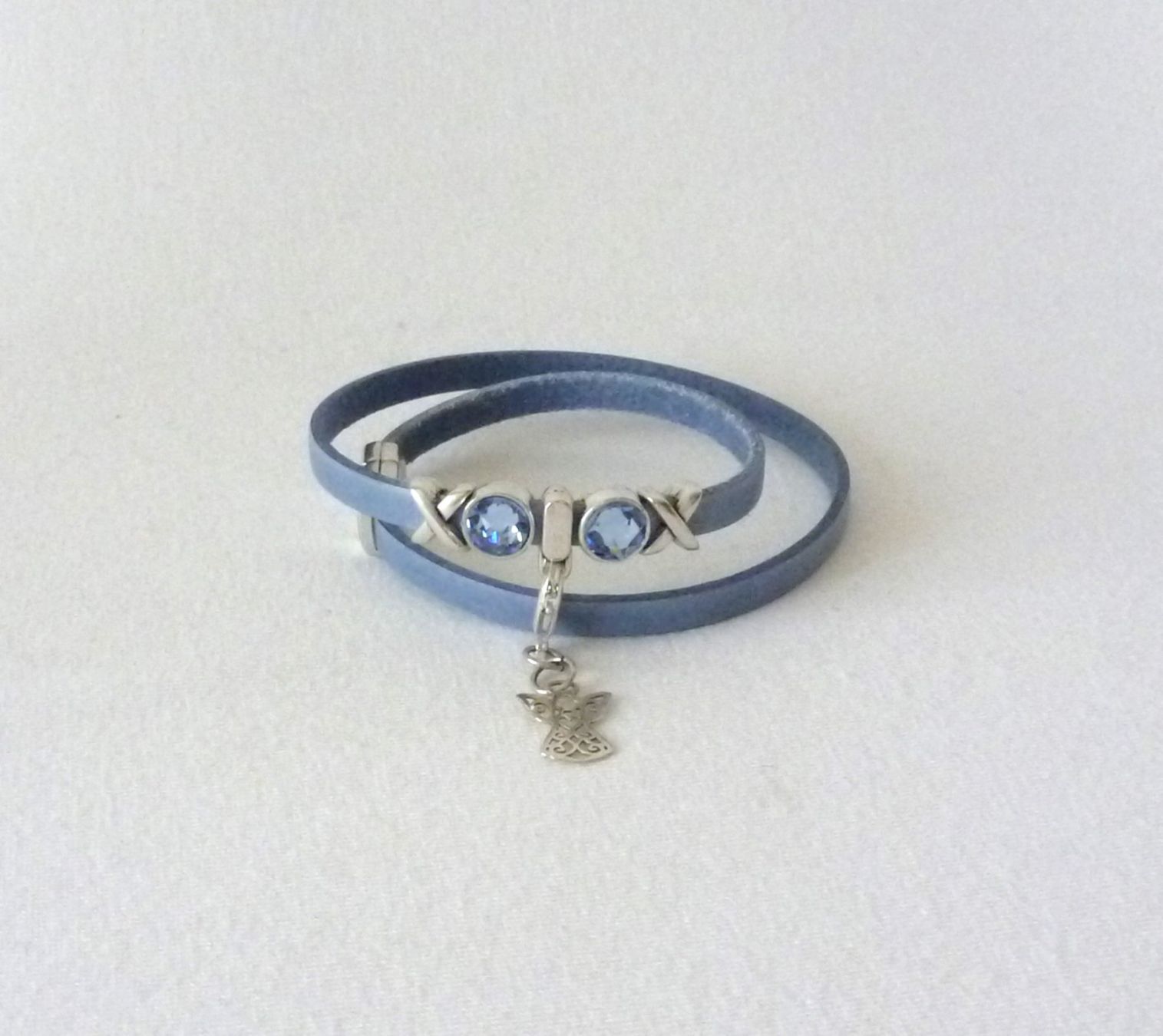 Bracciali & Braccialetti: Kristallarmband - Engelchen – Nuovo e nell'imballaggio originale da Mauren venduto da Yeelen 1