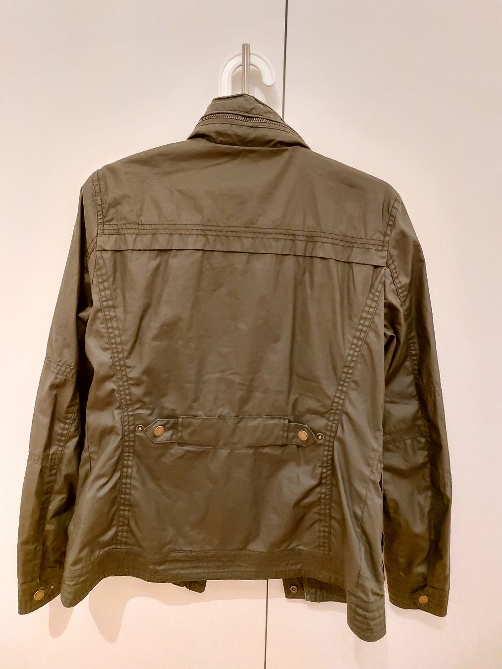 Tom Tailor Giacche: Tom Tailor Übergangsjacke Damen Gr. S Farbe- khaki – Nuovo (secondo la descrizione) da Rodersdorf venduto da and_9kj9 1