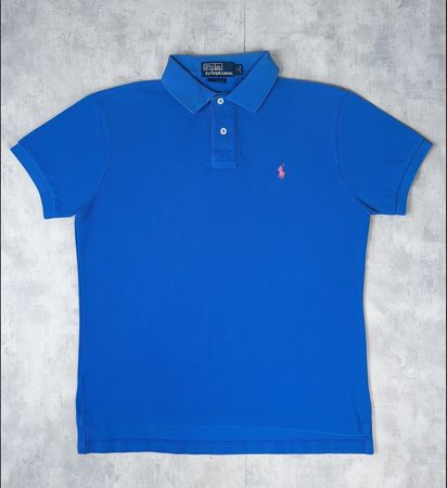 Polo Ralph Lauren Bleu Roi Custom Fit - M #63