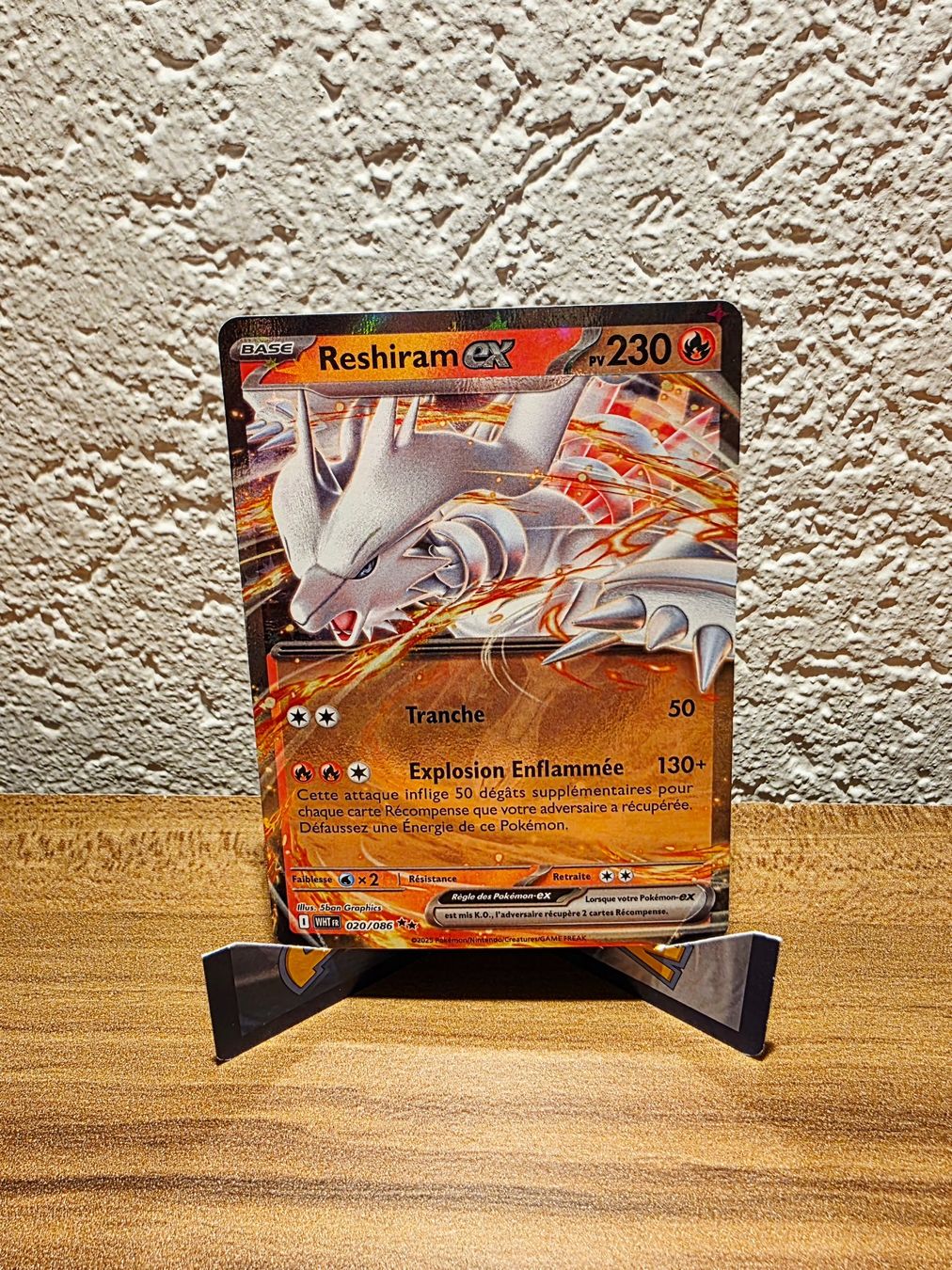 Pokémon Sammelbilder & Trading cards: Reshiram EX 020/086 Flamme Blanche – Neu (gemäss Beschreibung) aus Turin (Salins) von Meeelll01