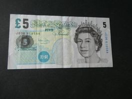 Grossbritannien, 5 Pounds