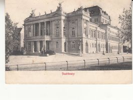Zürich Stadttheater 1910 mit ST Kaserne Zürich