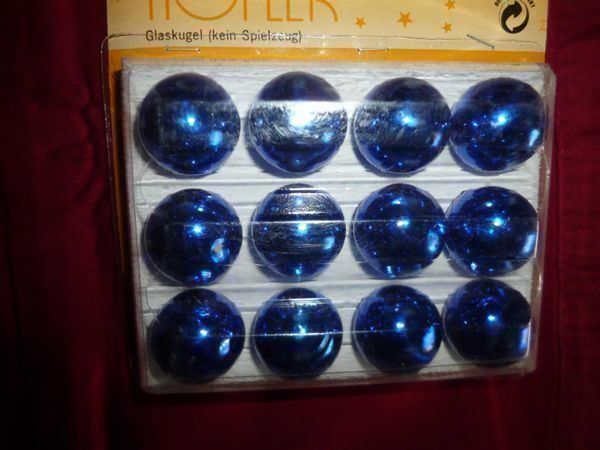 Tutte le decorazioni: 12 Weihnachtskugeln wunderschöne original Höfler aus Glas – Nuovo e nell'imballaggio originale da Luzern venduto da Weihnachtsschmuck 4