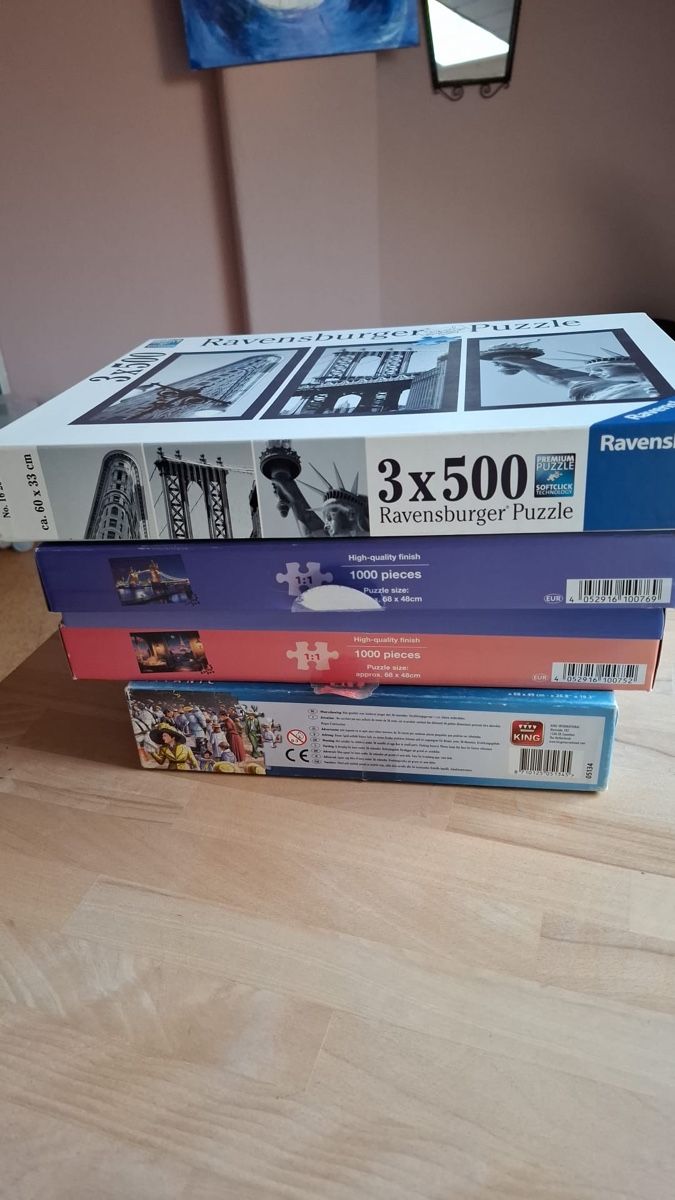 Puzzle: 4 Puzzle 1000 – Usato da Roggwil BE venduto da R..