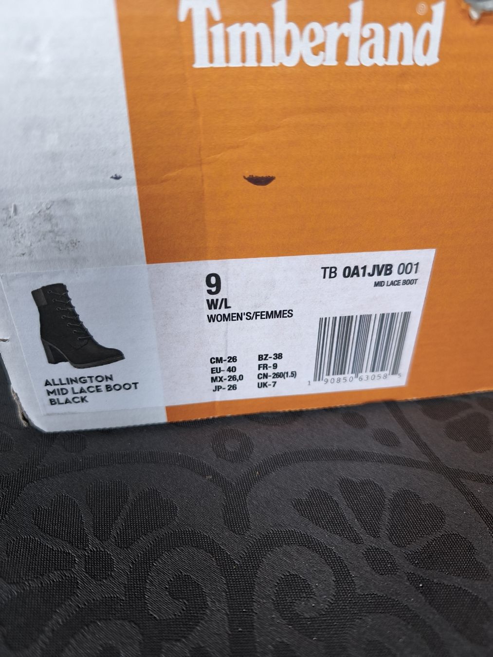 Timberland Scarpe da donna: Timberland Allington Mid Lace Bott Black – Nuovo e nell'imballaggio originale da Reconvilier venduto da soraya89 5