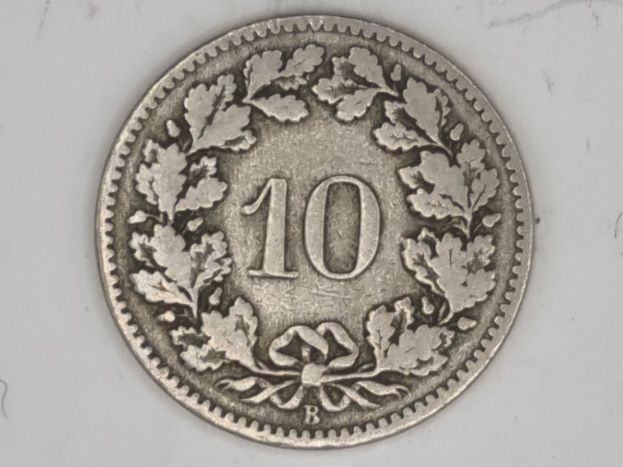 Alle Münzen: 10 rappen 1881 – Gebraucht aus Bure von chap981 1