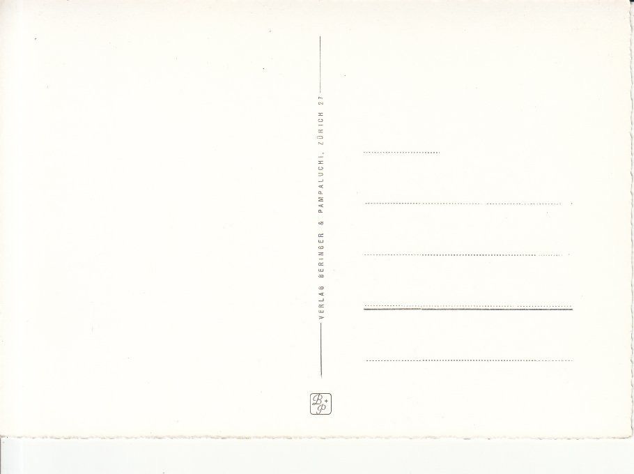 Cartoline postali: Zürich ca. 1950 – Usato da Bürglen TG venduto da StampGraf 1