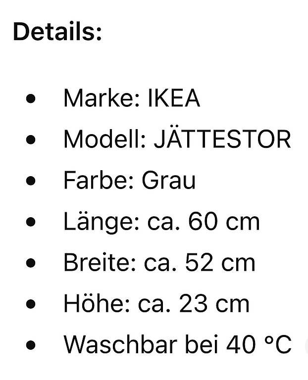 Jouets: Kuscheltier Elefant von IKEA, top Zustand – D'occasion à Mels par Ralf-dp8t 3