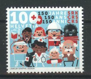 Tous les timbres: 2016, 150 Jahre SRK ** – D'occasion à Willisau par Vollstempel