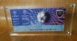 2002 Champions League Final Ticket: Leverkusen - Real Madrid