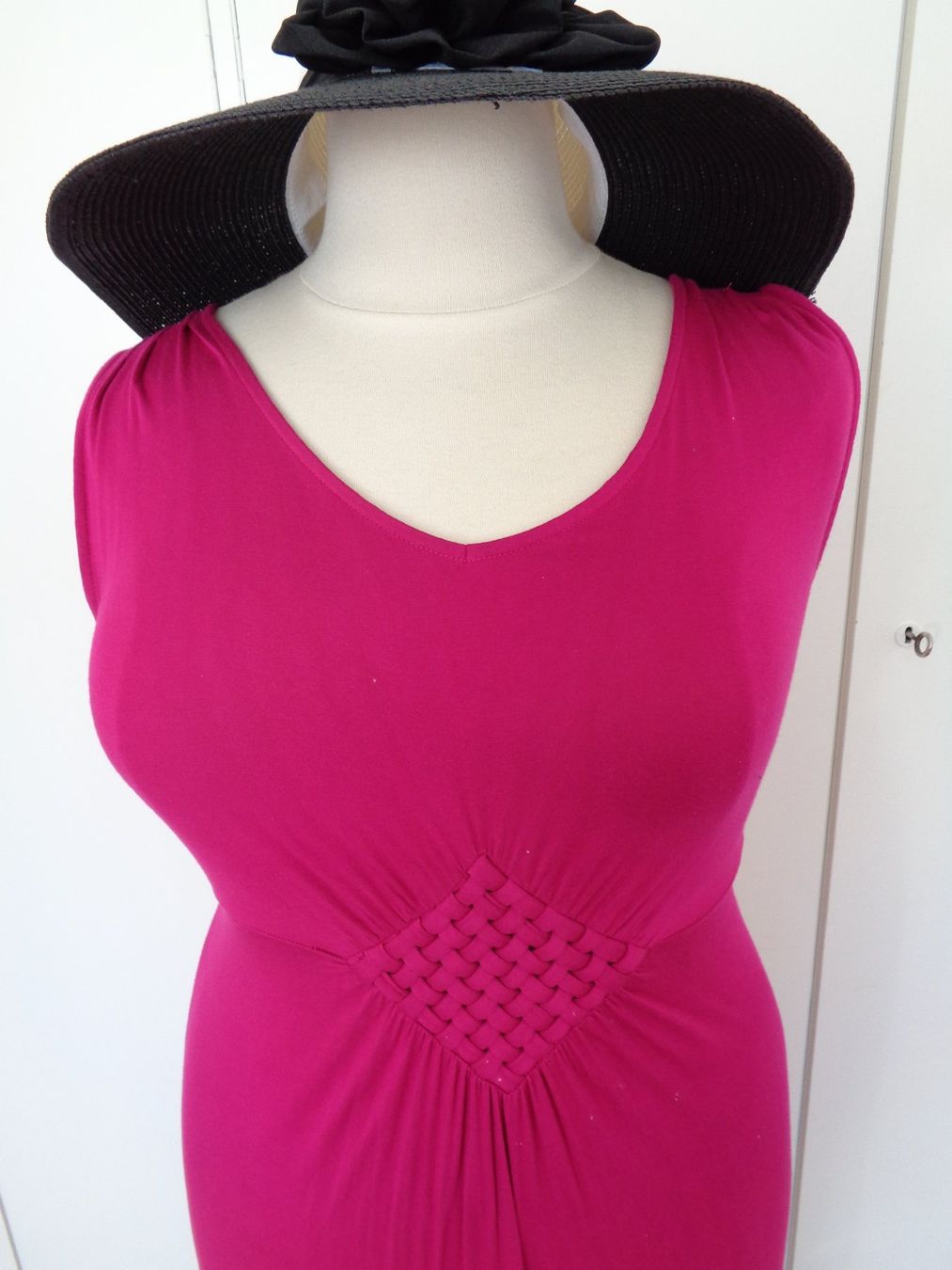 C&A Kleider: Robe langue de plage fuchsia T. 44 – Neu (gemäss Beschreibung) aus Marin-Epagnier von Madja 1