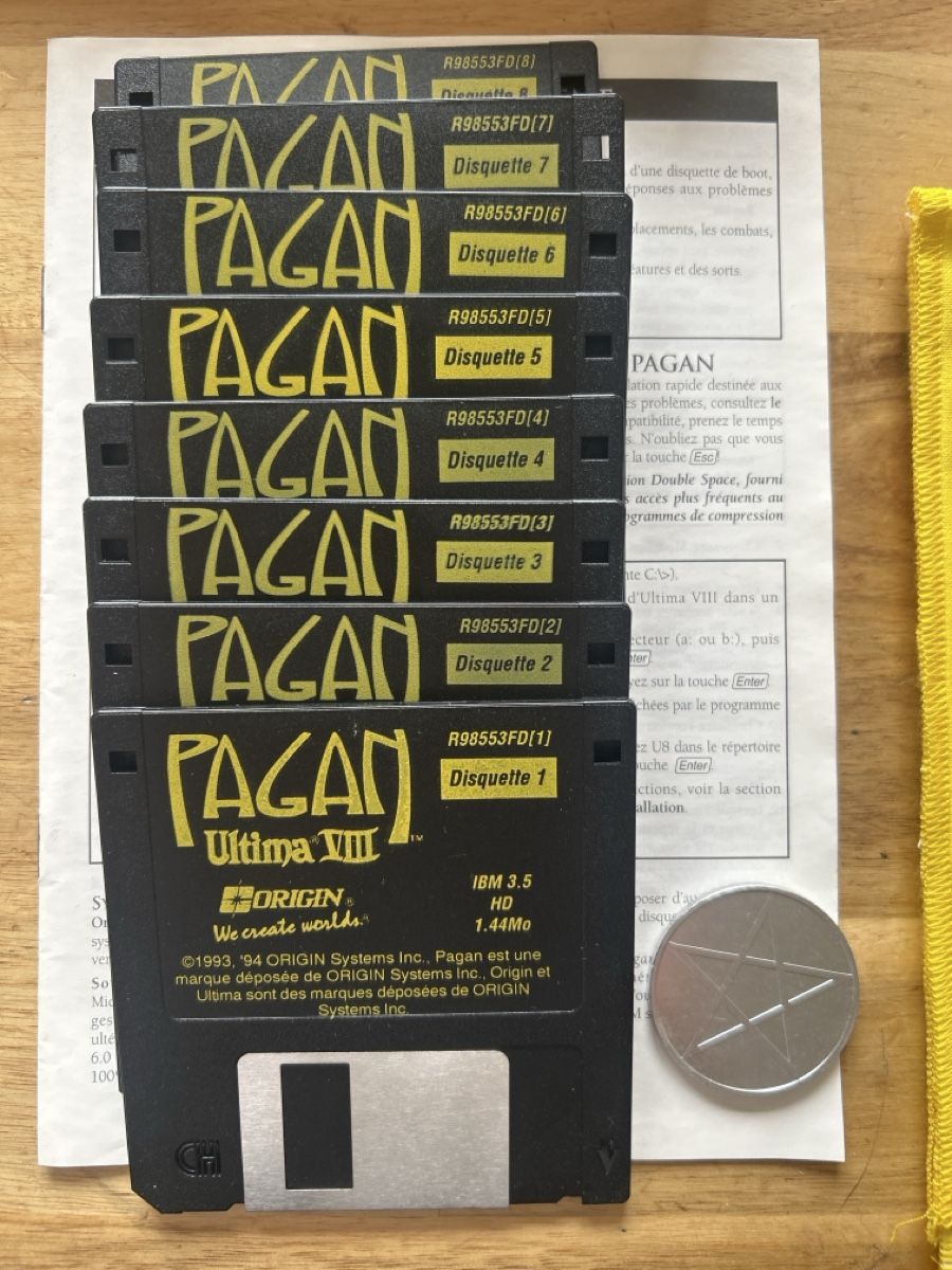 Giochi: Pagan Ultima 8 - PC - Complete – Usato da Prangins venduto da vivi-ja 2