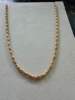 Königskette klassisch 750 / 18 K Gold, halbmassiv, 3 mm