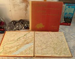 Maestrani Chocolat Atlas Schweiz B , 1950er Jahre Sammelbild