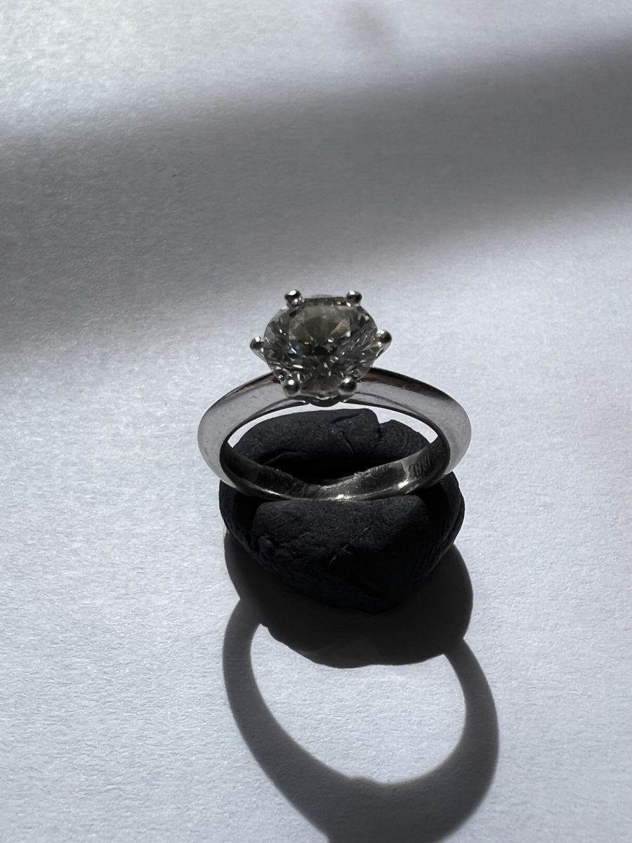 Bucherer Ringe: Diamond Engagement ring Diamant Platin Bucherer 1888 – Gebraucht aus Genthod von cha_8vfp