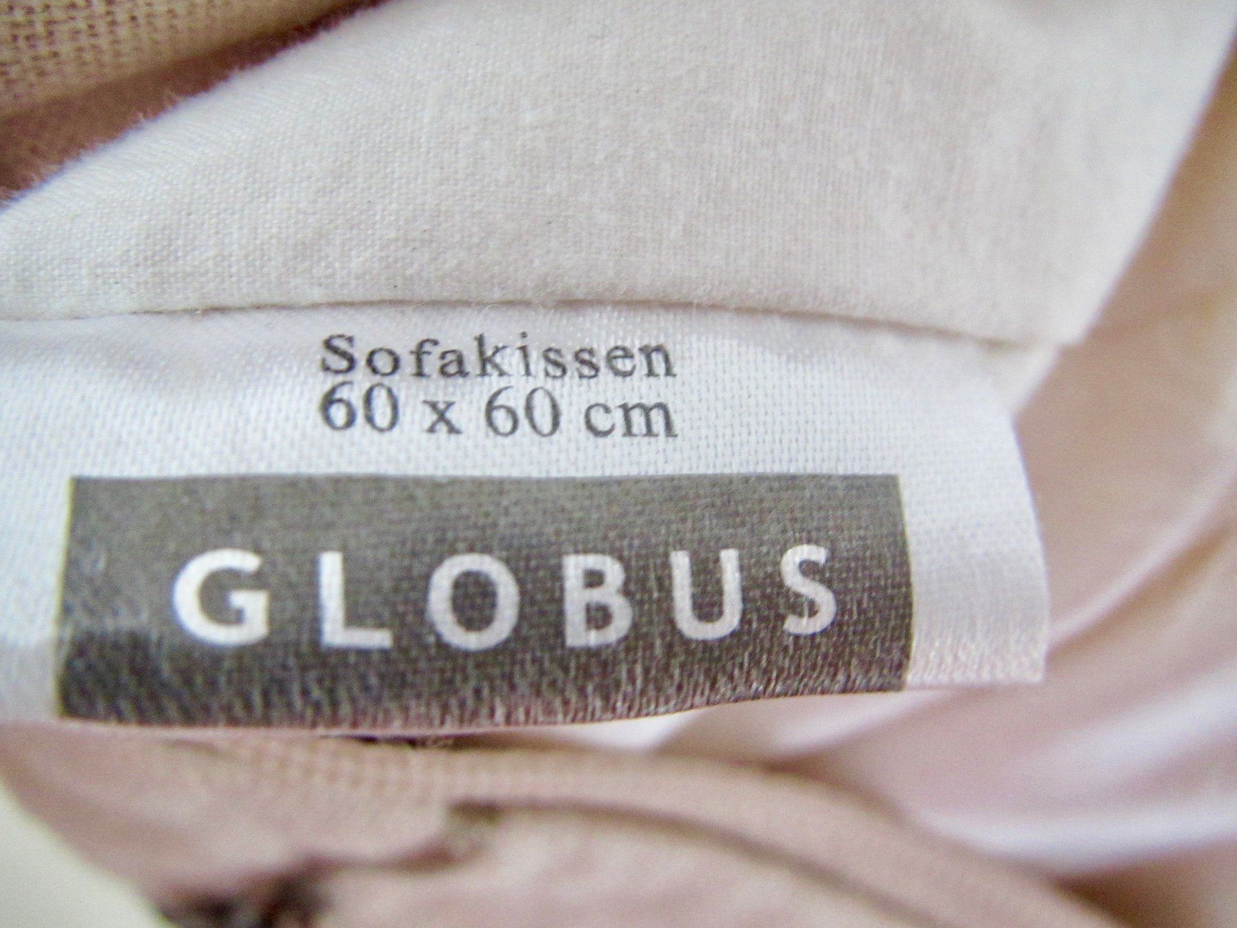Globus Kissen: GRAND COUSSIN DAY GLOBUS LIN – Gebraucht aus Murten von Selliot 4
