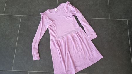 wollkleid Dilling flieder 146 152 Merinowolle 