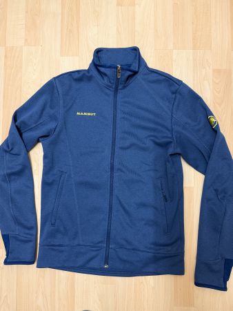 Mammut Fleecejacke / Outdoorjacke für Herren, Gr. M, blau