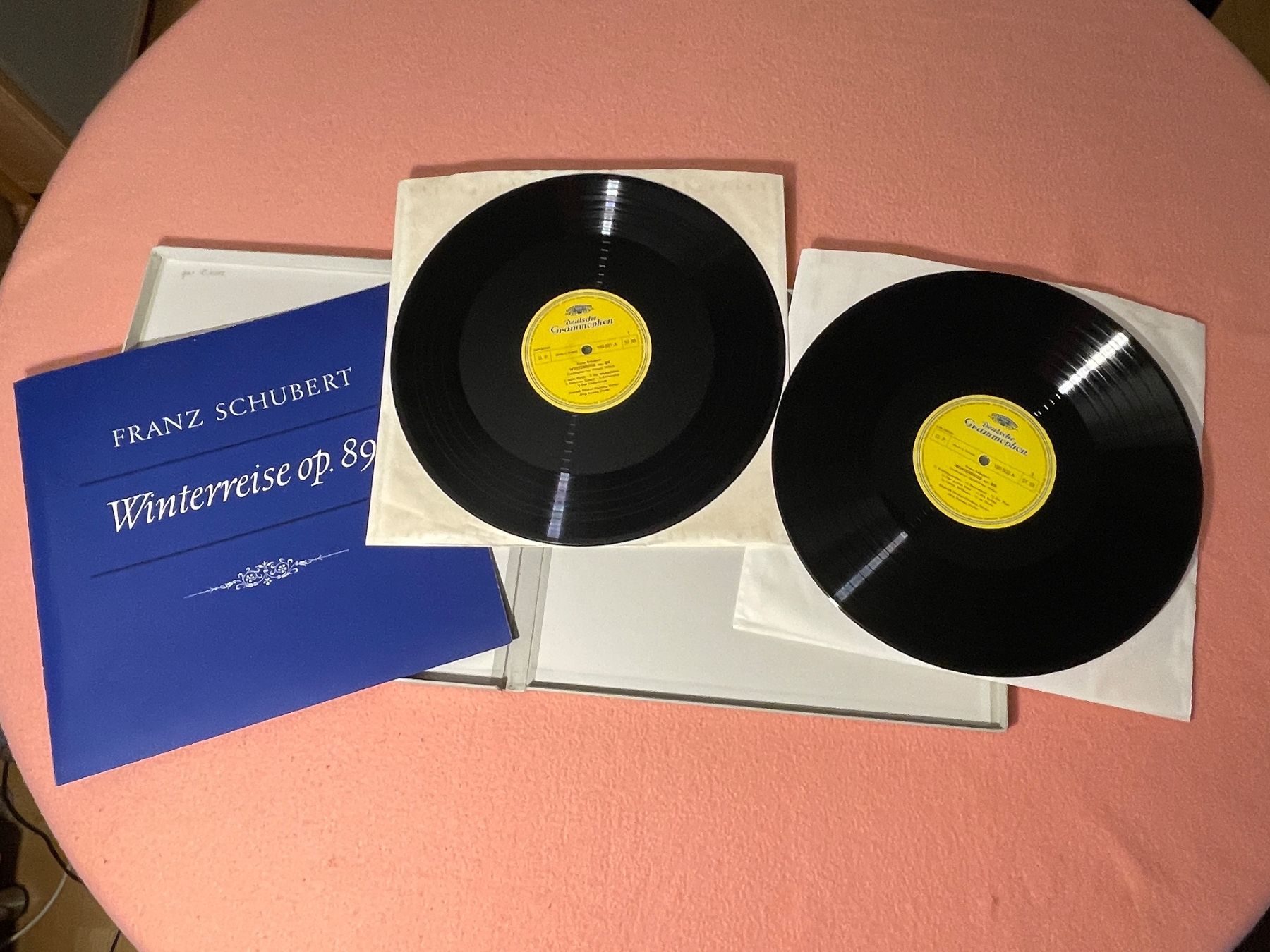 Dischi in vinile: Schubert, Winterreise, 2-LP-Box, Deutsche Grammophon – Usato da Binningen venduto da Raymanfisch 1