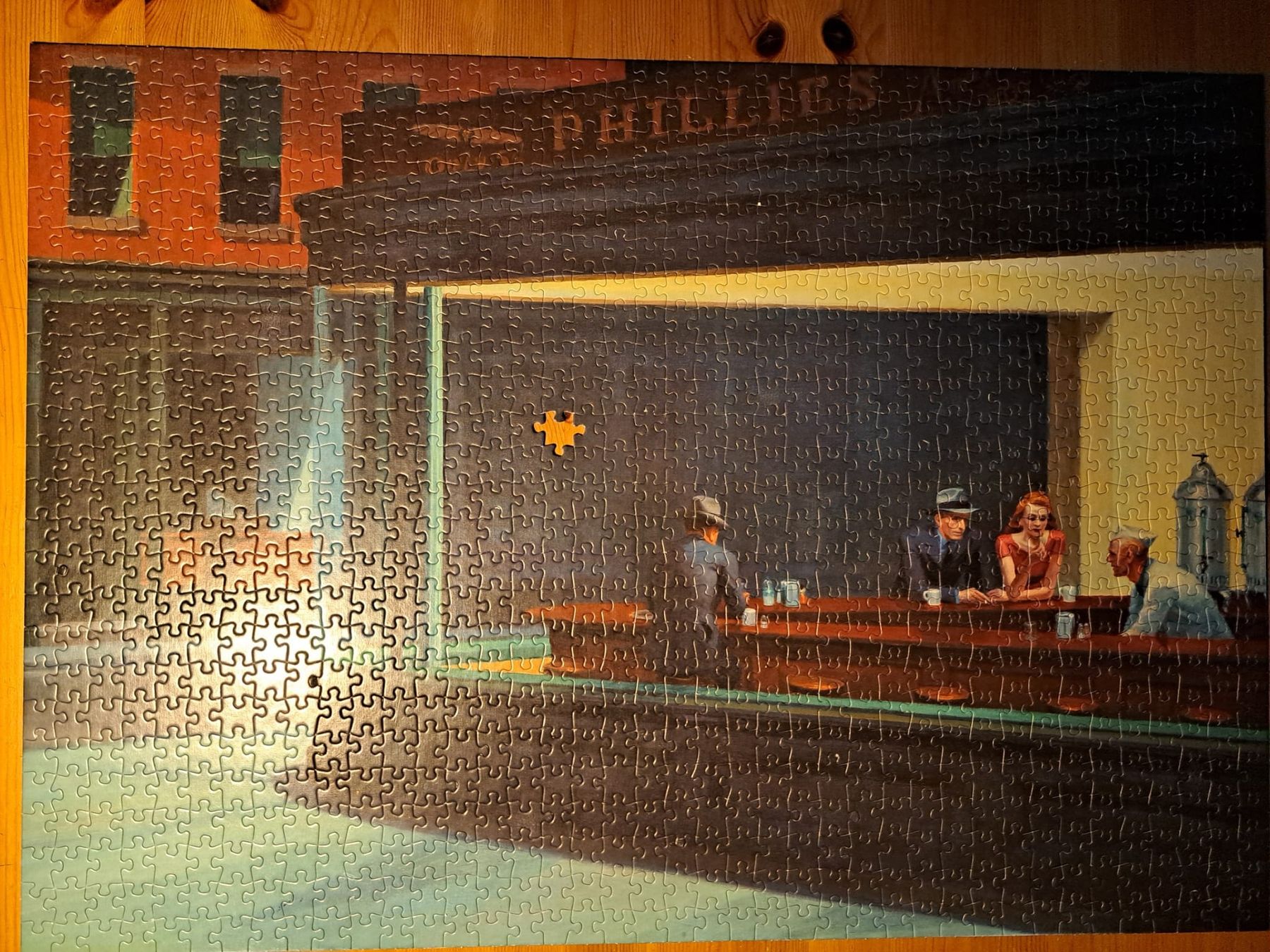 Puzzles: Puzzle 1000 Hopper – Neu (gemäss Beschreibung) aus Genève von Loloana