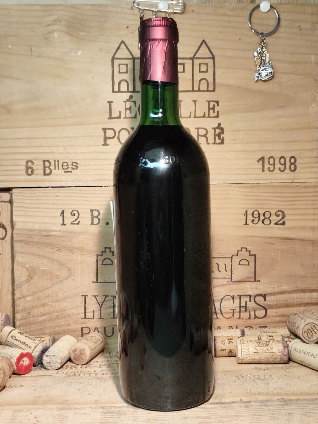 Vino: 1982 Bordeaux Château Le Mourey Grimard – Nuovo e nell'imballaggio originale da Büsserach venduto da Vintage-vins 1