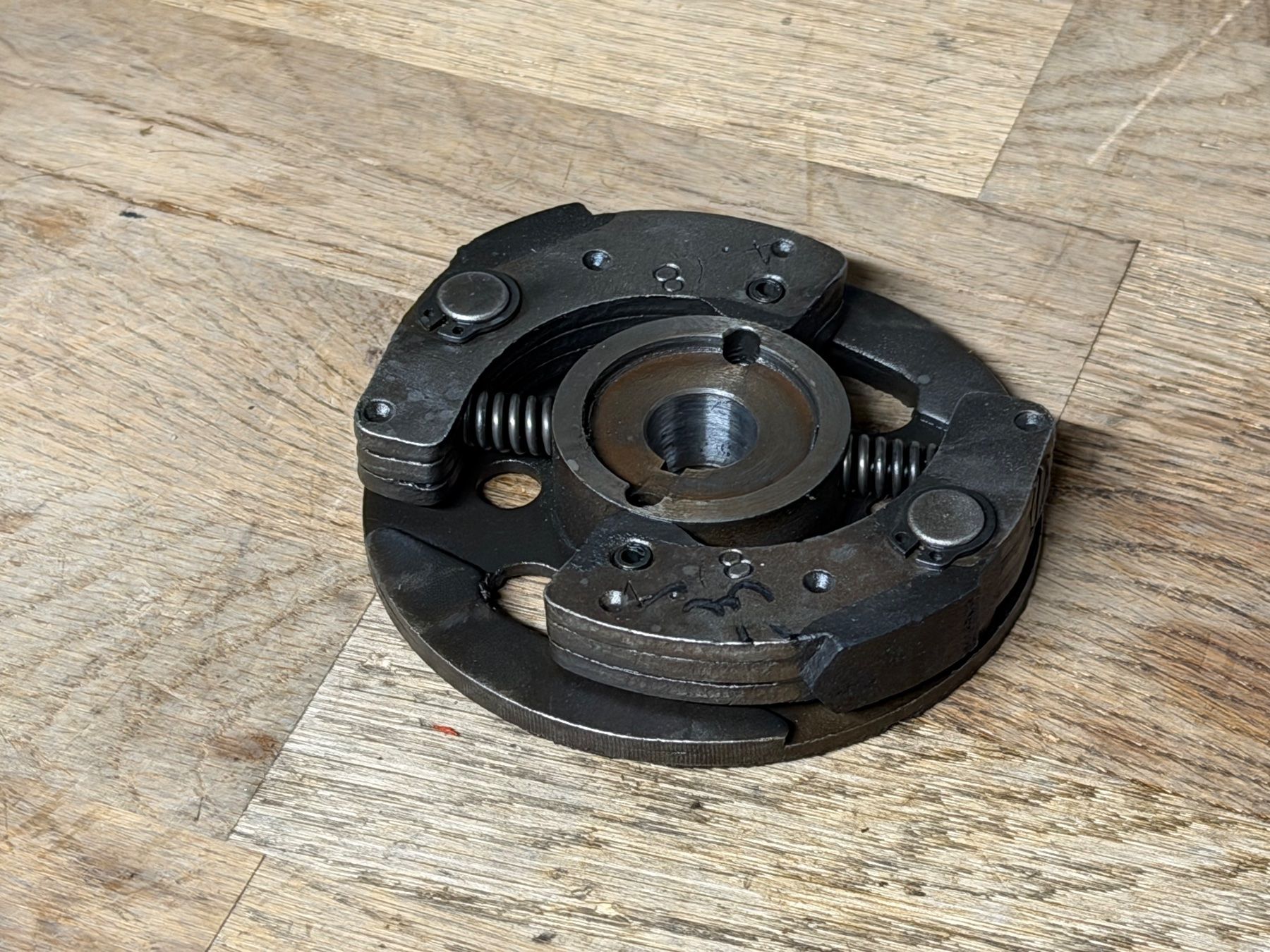 Parti ricambio per ciclomotori: Puch E50 2 Backen Kupplung original – Usato da Bolken venduto da si.x.las 2