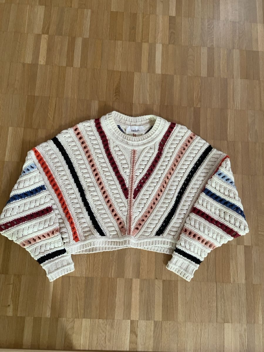 Ba&Sh Maglioni & Felpe: BA&SH Gardy Crochet Knit Pullover Sweater – Usato da Münchenstein venduto da B771 4