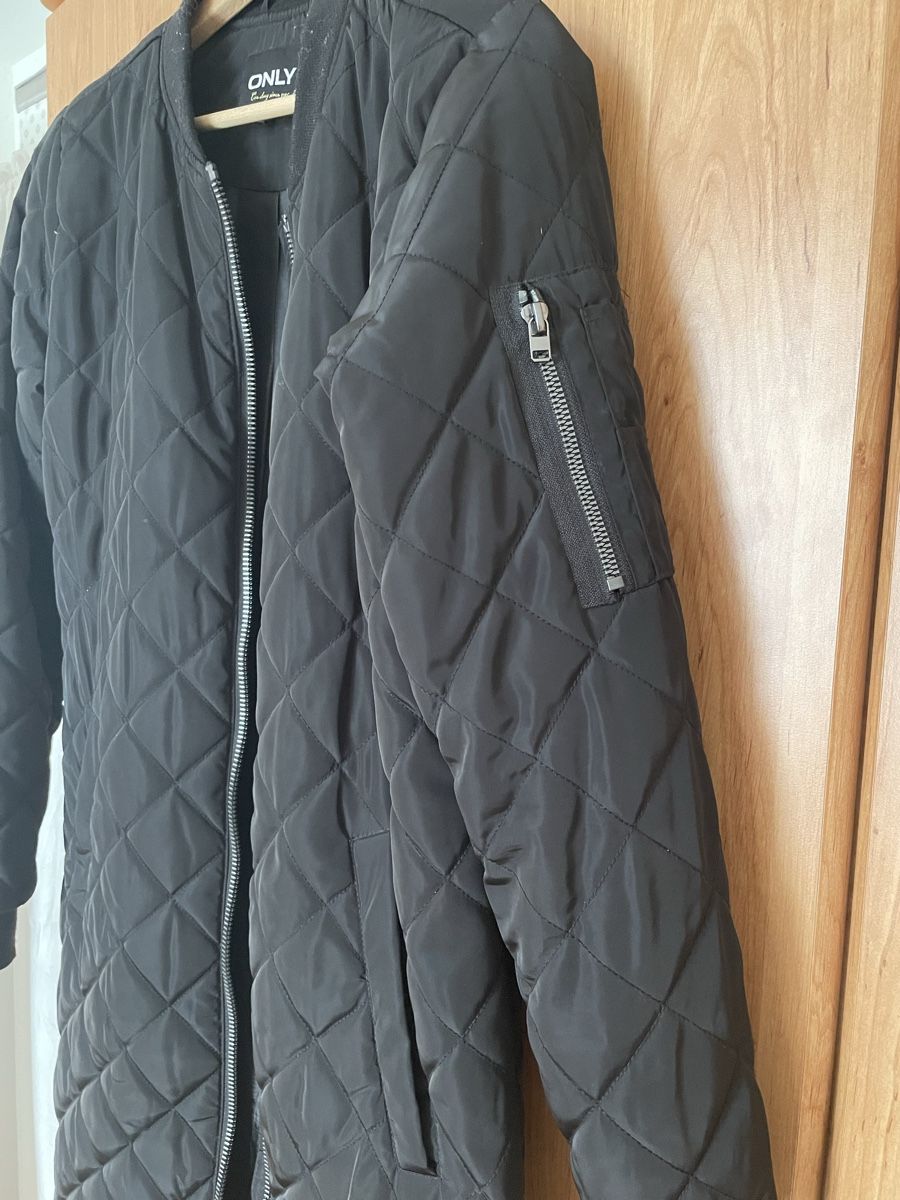 Only Giacche: Long Bomber Jacket, ONLY, Black, S – Usato da Möhlin venduto da Halylea 4