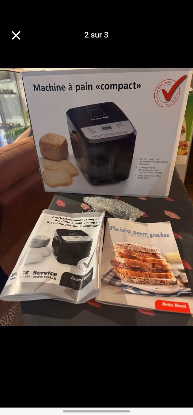 Fust Elettrodomestici da cucina: Machine à pain "Compact" Betty Bossi comme neuve – Usato da Ecublens VD venduto da Laure86