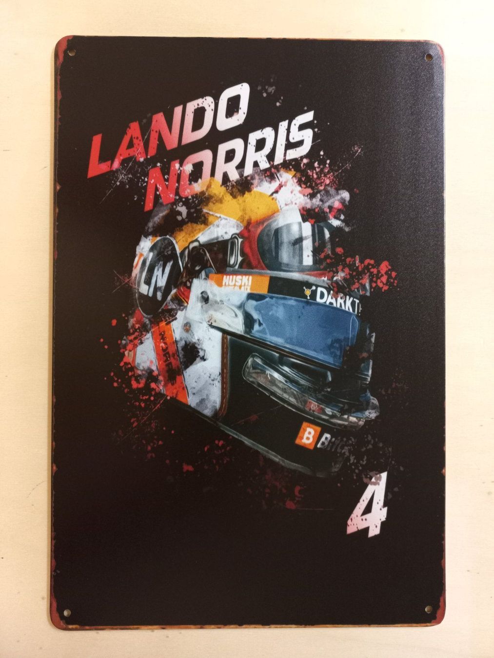 Schilder: Lando Norris  Blechschild – Neu (gemäss Beschreibung) aus Alberswil von mech350