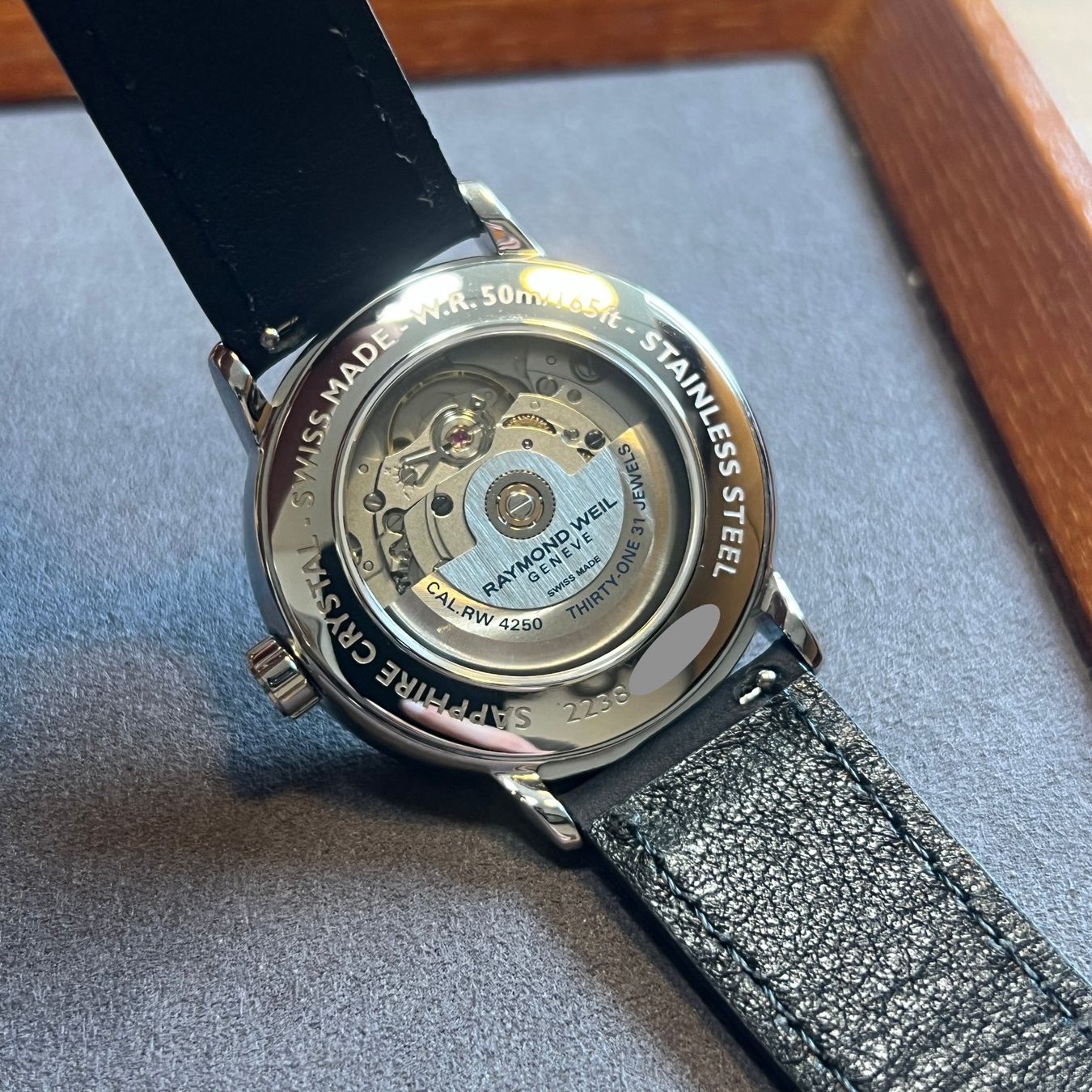 Raymond Weil Orologi: Raymond Weil Maestro Small Second Full Set 2238-STC-60001 – Usato da Carouge GE venduto da Watchaser 4