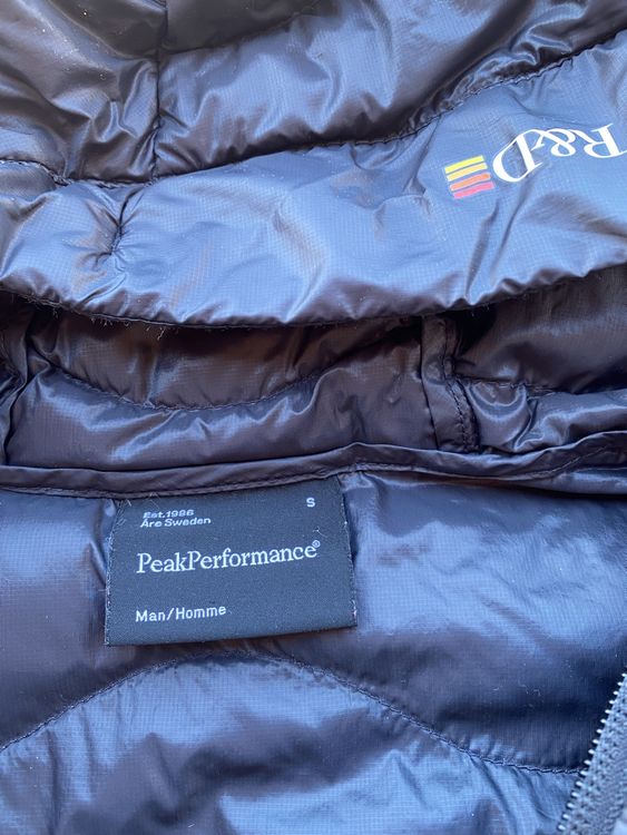 Peak Performance Daunenjacke schwarz Gr. S Herren 3