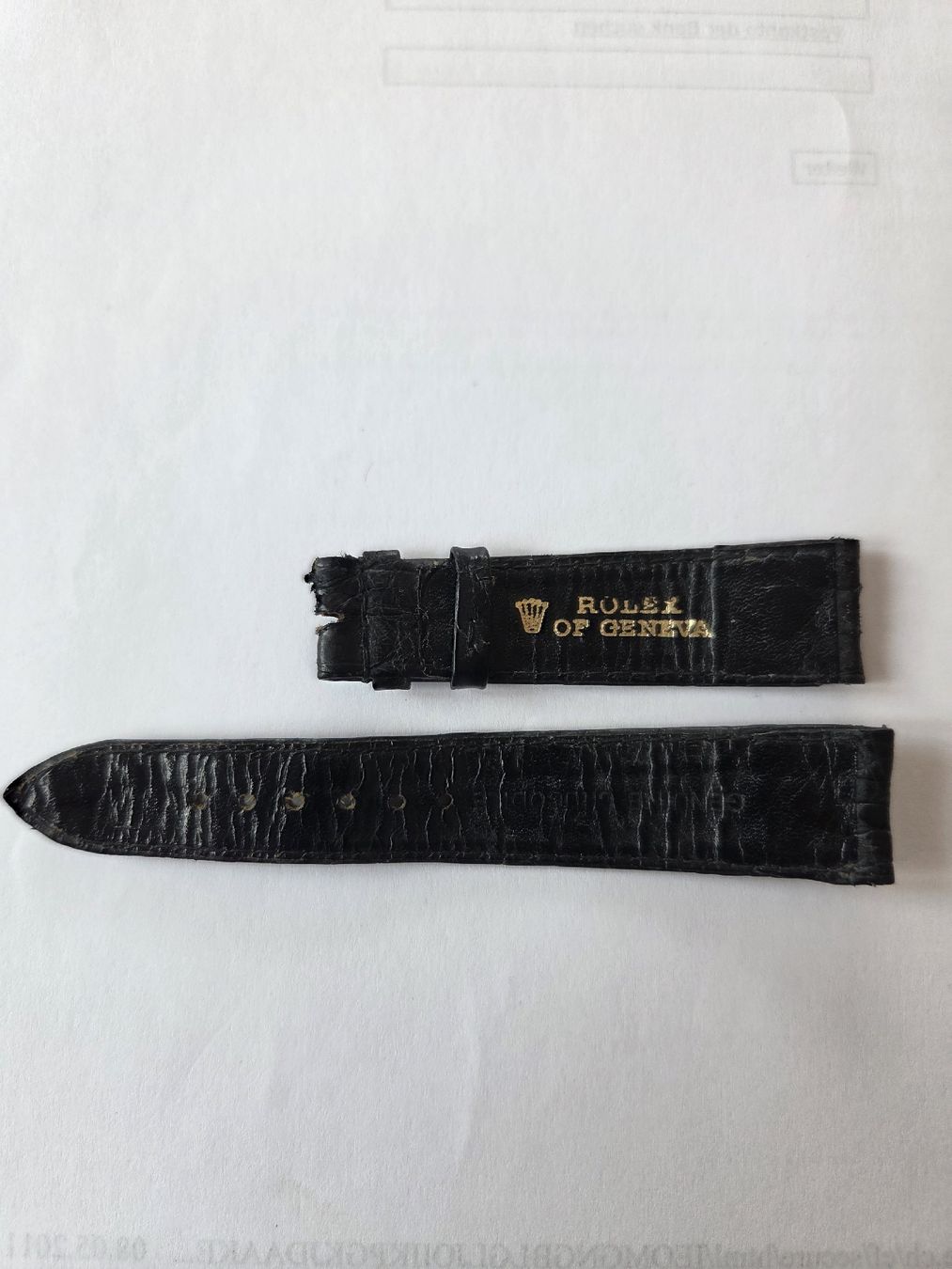 Rolex Uhren: Rolex Originale Lederband – Gebraucht aus Safenwil von Dario020 1