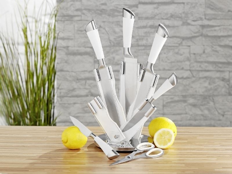 Coltelli: Messer QUASERE Messerblock 7-tlg. – Nuovo e nell'imballaggio originale da Wettingen venduto da kochshop 1