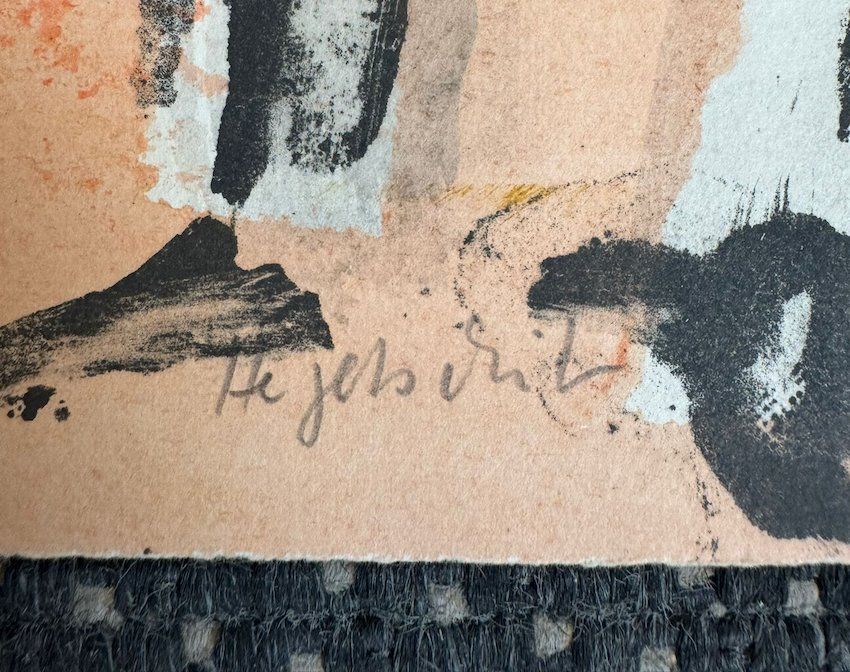Grafica & Litografie: Lithografie handsigniert Max Hegetschweiler    (ID b4924) – Usato da Gelterfingen venduto da art-and-more 3