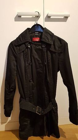 Trenchcoat schwarz