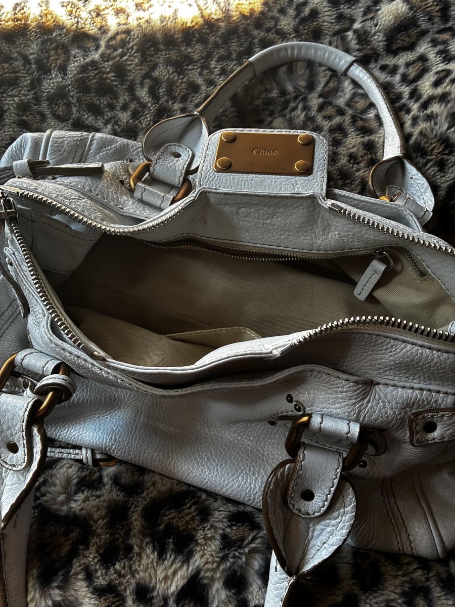 Chloé Borse da donna: Chloé Paddington bag weiss – Usato da Urdorf venduto da Lija.x 4
