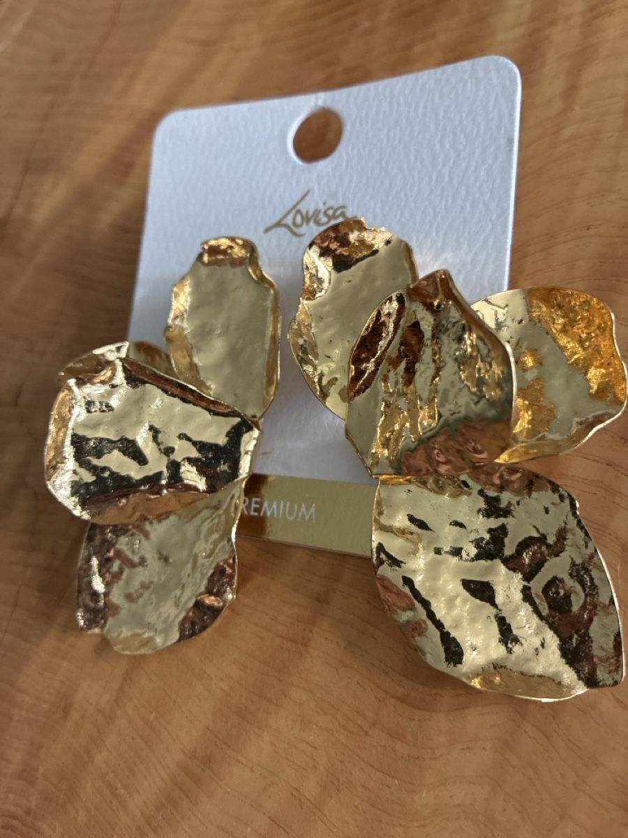 Orecchini pendenti & Orecchini a lobo: Lovisa statement earrings gold tone like new – Nuovo (secondo la descrizione) da Zürich venduto da and_bbr2 3