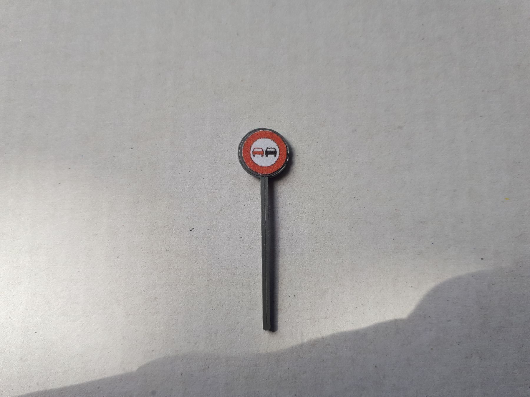 Accessori: Überholen Verboten Schild H0 – Nuovo (secondo la descrizione) da Büren zum Hof venduto da tigerkatze28