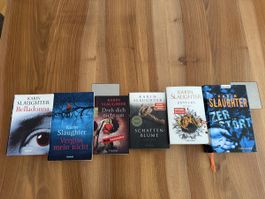 Karin Slaughter 6 Bücher Konvolut Thriller 