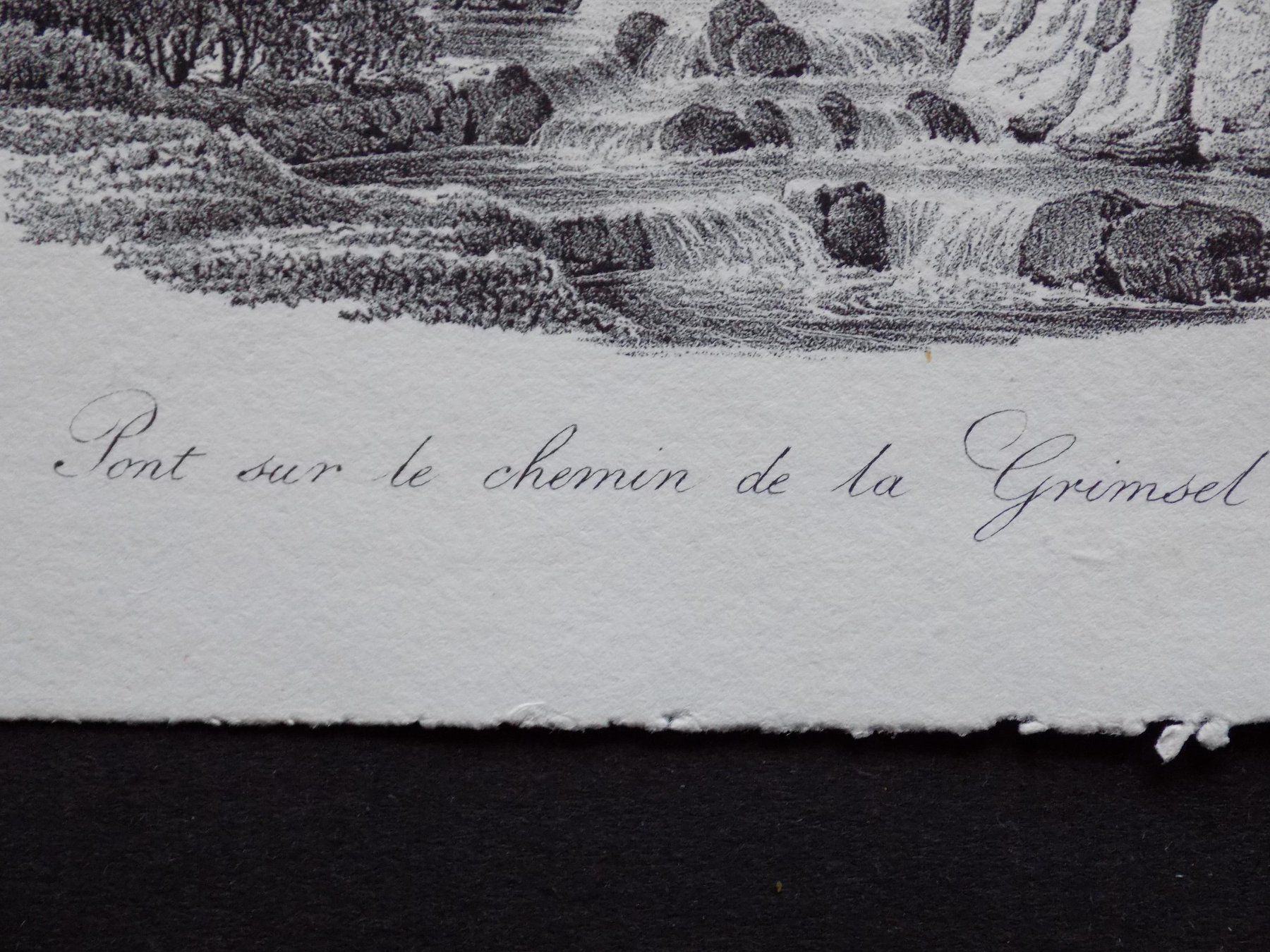 Stiche: Pont Brücke Grimsel – Gebraucht aus Risch von Rischli15 2