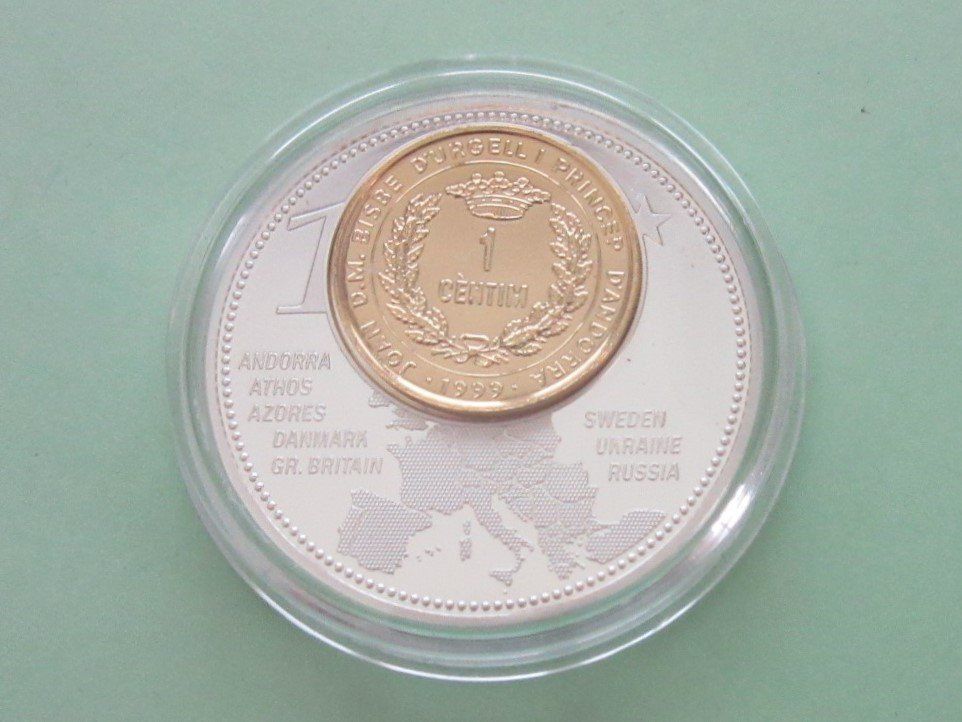 Medaglie: 4 Medaillen "THE FORTHCOMING NEW EURO COUNTRIES" – Nuovo (secondo la descrizione) da Degersheim venduto da Tforelle 6