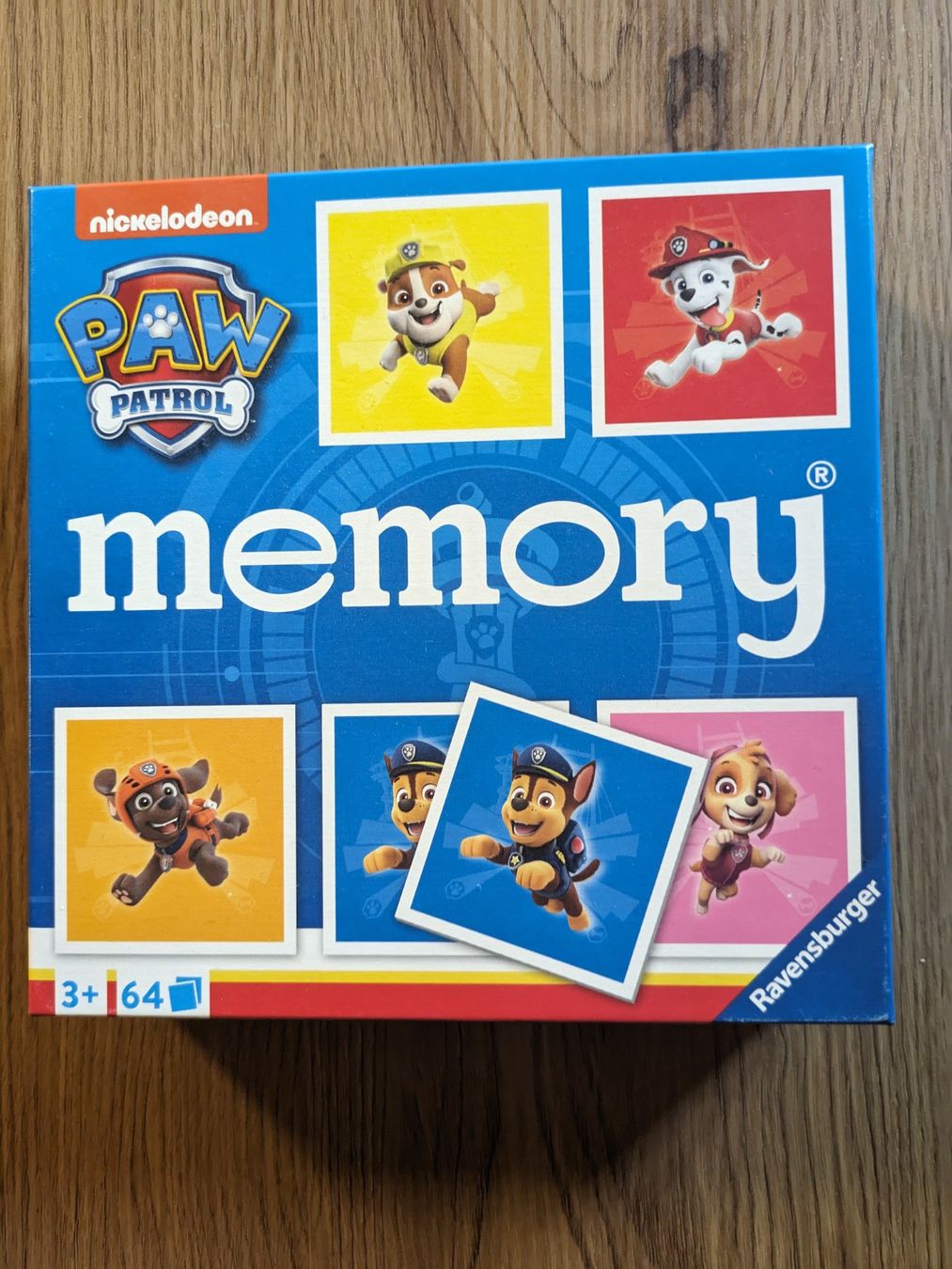Spiele: Paw patrol memorie – Gebraucht aus Einsiedeln von Nadin27