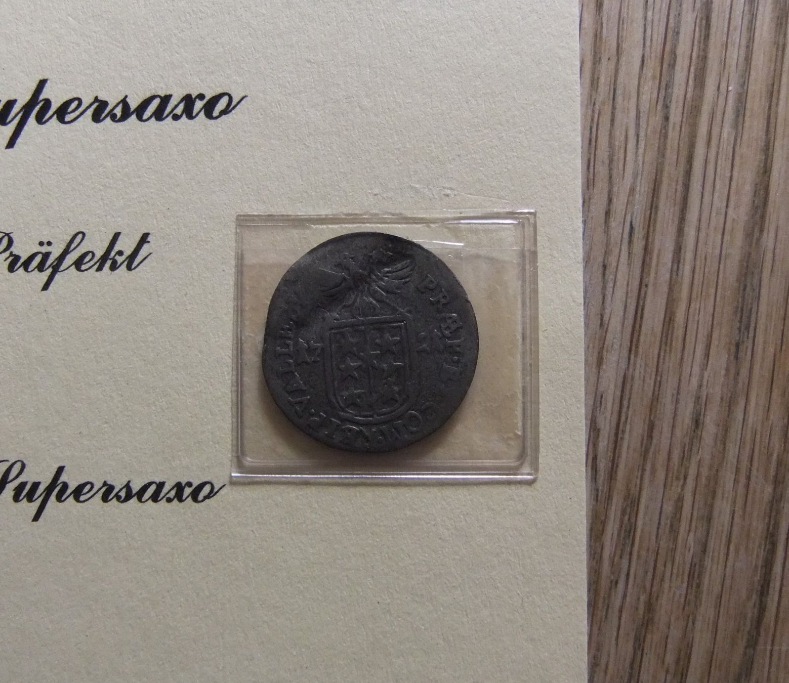 Tutti le monete: 1/2 Batzen 1721  Wappen – Usato da St. Niklaus VS venduto da wunschlos54 1