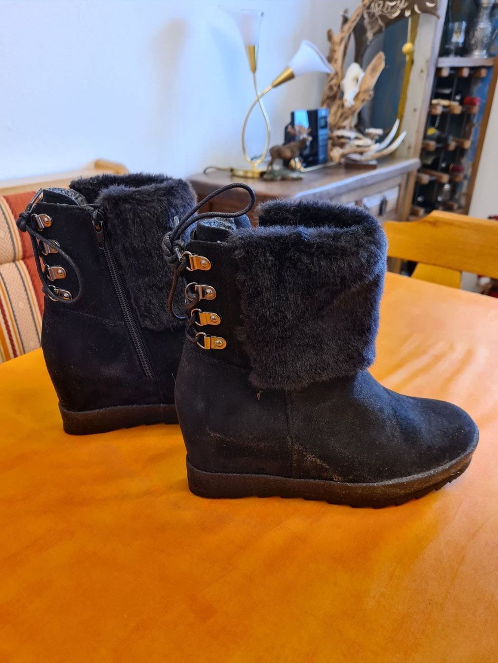 Scarpe da donna: Neue Damenboots Catwalk – Nuovo (secondo la descrizione) da Uster venduto da Rosmarie1958